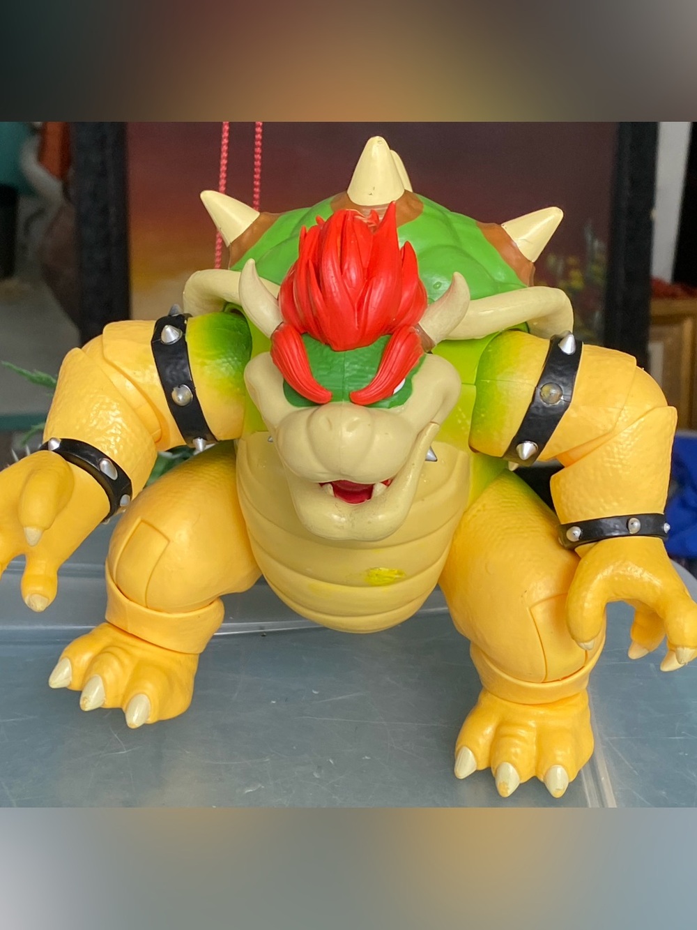 Large 7” Jakks Pacific Nintendo The Super Mario Bros Movie Bowser Action Figure